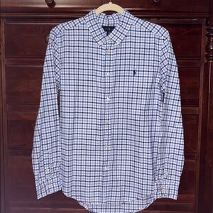 Boy’s Ralph Lauren Blue Checkered Shirt
